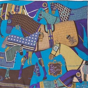 Hermes Pour Sortir silk scarf